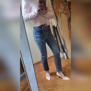 Madewell Slim Boyjean | Med Blue Wash | 23P